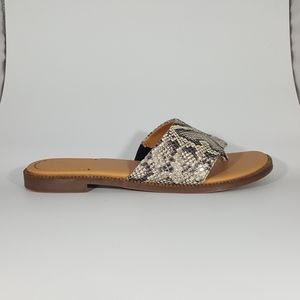 The Flexx Snake Stamped Thong Sandal